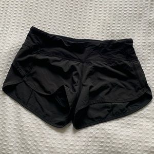 Black Lululemon shorts